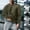 #01 Army Green 【Mix, Match & Rotate: Stock Up on Daily Colors】, variant on Men's Outdoor Hooded Top Long Sleeve Pullover Round Collar Casual Running Workout Exercise Shirt, Nylon Spandex Stretch Quick Dry Breathable Activewear Hiking Training Sports
