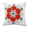 thumbnail image 4 of Funda de cojín con estampado floral, funda de almohada decorativa cuadrada, funda de almohada para el hogar, restaurante, oficina, regalo de Estilo A, 4 of 8