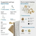 thumbnail image 4 of Amerock Revitalize Champagne Bronze Single Post Toilet Paper Holder, 4 of 8