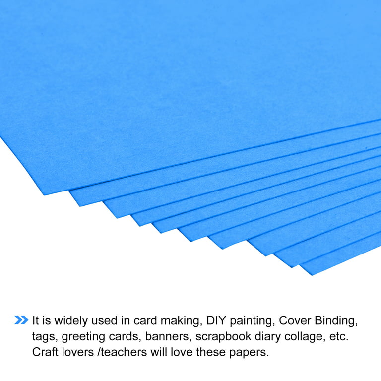 30 Sheets Royal Blue Glitter Cardstock Paper For DIY Crafts, Card Making,  Invitations, Double-Sided, 300gsm (8.5 X 11 In)