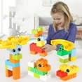 thumbnail image 5 of Race Run DIY Small Block Compatible City Building Blocks Funnel Slide, 5 of 6
