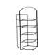 thumbnail image 1 of Escurreplatos de preparación, organizador de mesa de cocina, multifuncional, duradero y negro, 1 of 9