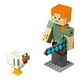 thumbnail image 3 of Set LEGO Minecraft BigFig Alex con Gallina 21149, 3 of 3