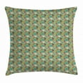 thumbnail image 1 of Bacon Throw Pillow Cushion Cover, Sketch American Breakfast Menu with Strawberry Marmelade Croissant Banana and Coffee, Decorative Square Accent Pillow Case, 24 X 24 Inches, Multicolor, by Ambesonne, 1 of 2
