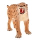 thumbnail image 1 of Figuras de animales salvajes Modelo animal Figura de jardín de animales salvajes Decoración de jardín smilodon PL127-1440, 1 of 9