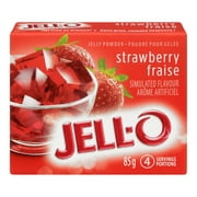 Poudre pour gelée Jell-O Fraise – préparation pour dessert en gélatine
