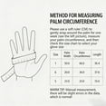 thumbnail image 3 of USB Heated Touchscreen Compatible Gloves Ideal for Skiing Cycling Driving Winter Gear, 3 of 6