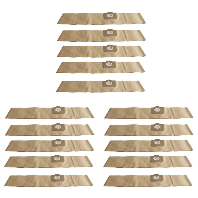 15 Packs Vacuum Cleaner Accessories Vacuum Cleaner Dust Bag Vacuum Cleaner Paper Bag Vacuum Cleaner Garbage Bag Zr814,15 x dust bag,brown