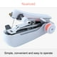 thumbnail image 5 of Mini máquina de coser manual de mano multifuncional portátil máquina de coser inalámbrica para el hogar Color al azar Sweethay  HA5386-00B, 5 of 6