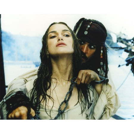 Keira Knightley Scene from the Movie Pirates of the Caribbean Photo