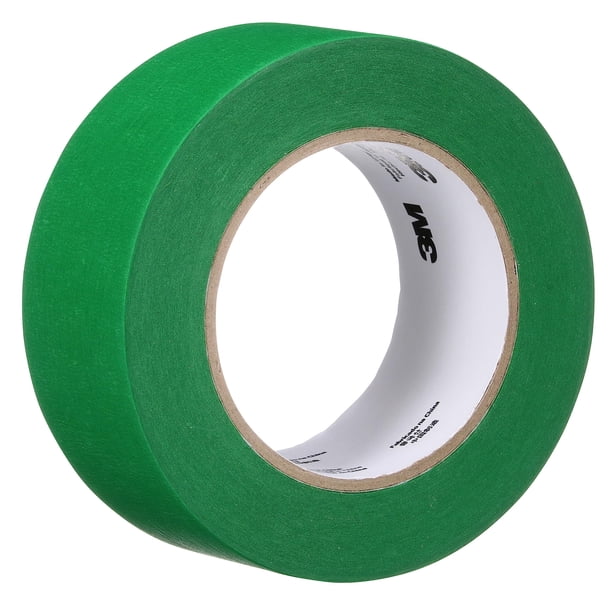 Cinta adhesiva 3M resistente a los rayos UV, verde, 48 mm x 55 m, para interiores y exteriores