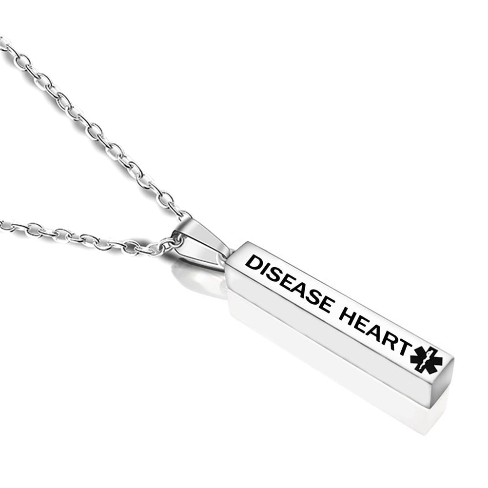 Mens diabetic best sale necklace