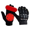 thumbnail image 3 of Guantes de skate Zulema Longboard Slide Guantes con Slider Puck Skate Ajustable Muñequera Gear Rojo, 3 of 5