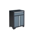 thumbnail image 4 of Garage Storage Cabinet Combo Set, 8-Piece, Rubber Wood Tabletop, Recessed Aluminum Handles, TMG-GCC08B, 4 of 5