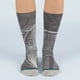 thumbnail image 2 of Calcetines Stance Death Star Sw Crew Unisex gris L, 2 of 7