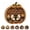 #C, variant on Enchanting Halloween Ghost Pumpkin Decor | Cozy Wooden Tabletop Ornament with Charming Scenes, Suitable for Living Rooms Bedrooms & Fireplaces, Gifts for Halloween Enthusiasts & Book Lovers (A)