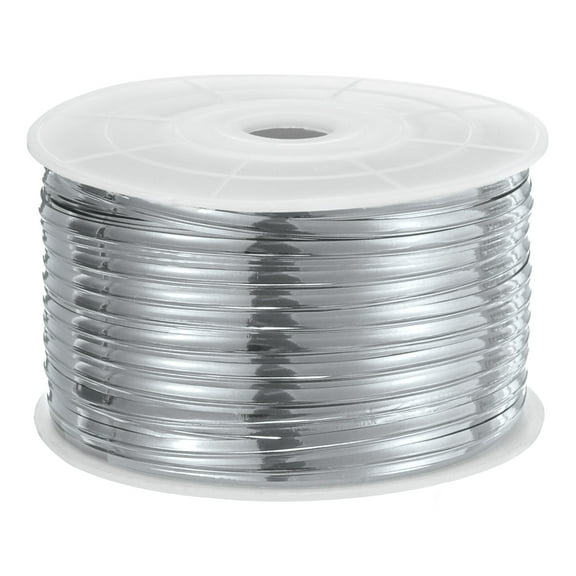 Uxcell Bag Twist Ties 100 Yard 300 Feet Reusable Plastic Twist Ties Wire Cable Ties for Party Bread, Silver