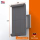 thumbnail image 2 of Soporte de pared duradero para tablet, plateado y gris antracita, 2 of 7