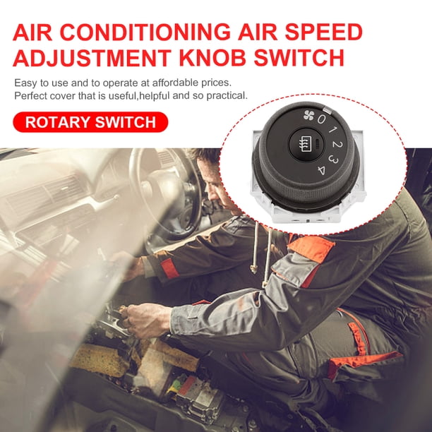 Interruptor de control de aire acondicionado dirección del viento perilla de aire acondicionado para Toyota Verso 2007-2013