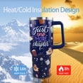 thumbnail image 7 of Book Lover Tumbler - Gifts for Book lovers, Readers, Bookworms on Birthday and Christmas, 40 oz Tumbler with Handle and Straw and Leak Proof Lid, Reusable Stainless Steel Books Lover Mug, 7 of 7