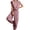 RoseTaupe, variant on Womens Casual Jumpsuit Open Back Workout Onesie Loose One Piece Outfits Summer Drawstring Romper