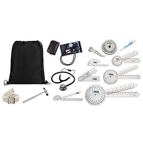 ASATECHMED - Basic Economy Student Physical Therapy Kit - Ideal for Students and Personal Use
