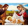 thumbnail image 2 of Cuadros Decorativos Bordado completo Nacimiento de Jesús estampado 11CT Kits de punto de cruz DIY (SZX-C43) Ehuebsd embutido en tela, 2 of 9