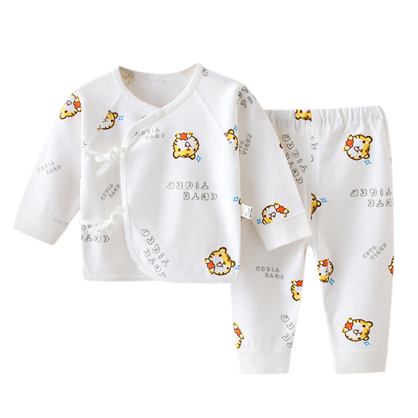 Baby Boy Clothes Cotton Baby Boys Girls Cotton Sleepwear Animals Cartoon Blouse Tops Cute 3 Piece Set Baby Boy Clothes Cotton Baby Boys Girls Cotton Sleepwear Animals Cartoon Blouse Tops Cute 3 Piece Set