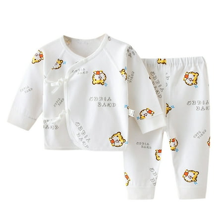 

QYZEU Youth Boy Sweat Outfits 4 Month Old Boy Outfits Baby Boys Girls Cotton Sleepwear Animals Cartoon Blouse Tops Cute Pant Trousers Outfits Set Clothes 2Pcs