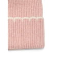 thumbnail image 4 of Time and Tru Women's Whipstitch Beanie, One Size, Pink, 4 of 5