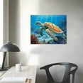 thumbnail image 3 of Bathroom Decor Pictures Painting Wall Art Beach Decor Canvas Prints Bathroom Wall Decor Canvas Wall Art Coastal Decor Decor Small Framed Artwork For Walls, 3 of 4