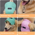 thumbnail image 4 of Puppy Hats for Small Dogs Pet Dog Sun Visor Hat Adjustable Comfortable Kitten Hats,XL,Pink, 4 of 6