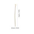 thumbnail image 2 of 500Pcs Metal Eye Pin Head Pin Open Eye Pin for Earring Bracelet Pendant Jewelry Making, 2 of 8