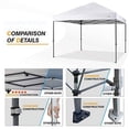 thumbnail image 2 of COOSHADE Heavy Duty Pop Up Canopy Tent 12x12Ft(White), 2 of 5