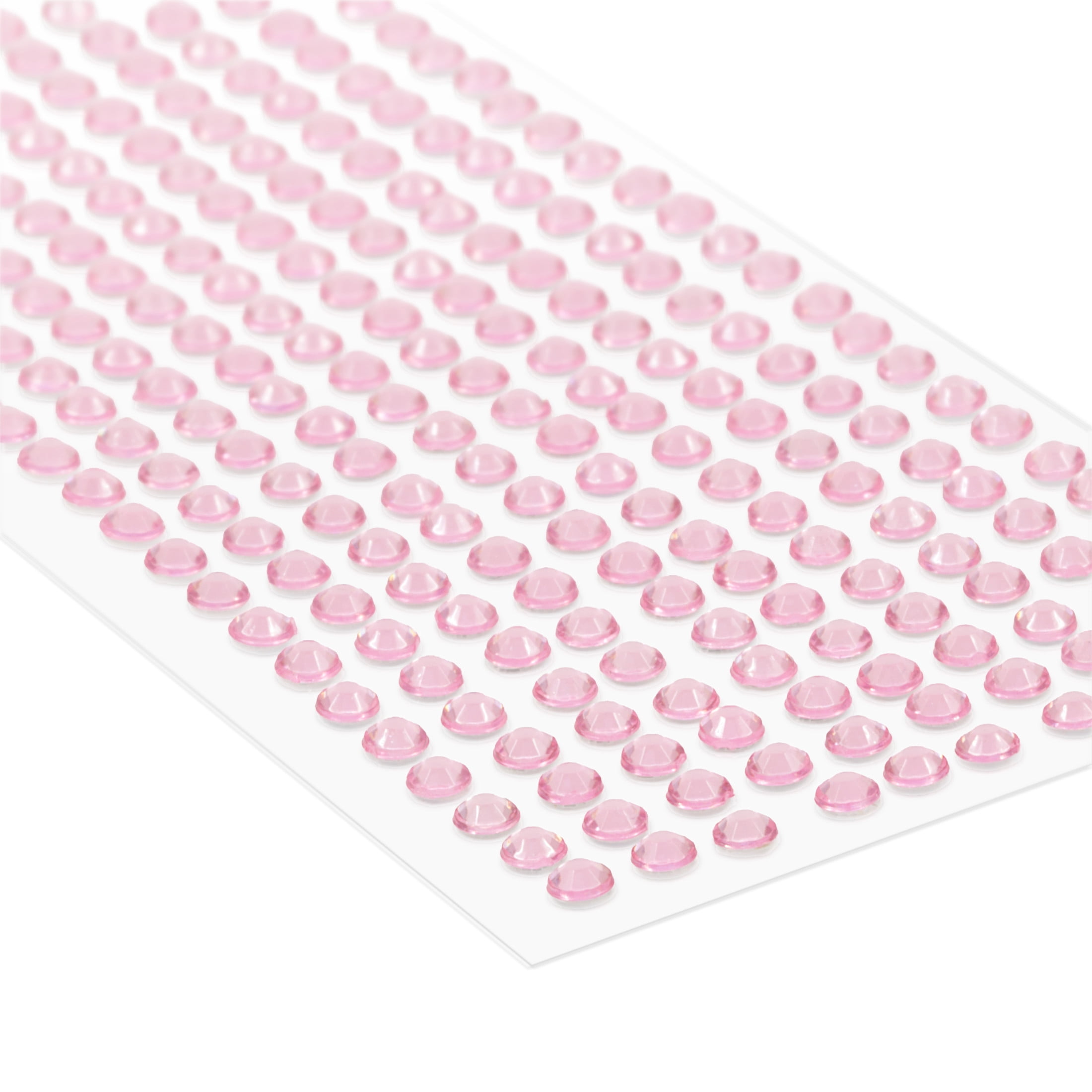 Hello Hobby Accessories Adhesive Gems Light Pink, 240 piece