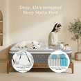 thumbnail image 6 of Kizreo Queen Mattress 14 inch, Hybrid Mattress in a Box with Memory Foam and Pocket Springs for Pressure Relief, Firm Queen Size Mattress, Motion Isolation, CertiPUR-US, 6 of 9