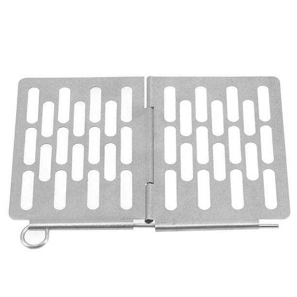 Download Mini Stainless Steel Folding Barbecue Basket Portable BBQ Grill Basket Grate - Walmart.com ...