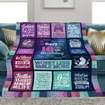 thumbnail image 3 of Sweet 16 Gifts for Girls, 16th Birthday Gifts for Girl, 16 Year Old Girl Birthday Gifts, Gifts for 16 Year Old Girl, Sweet Sixteen Gifts for Girls, 16th Birthday Decoration Blanket Throw 60"X50", 3 of 6