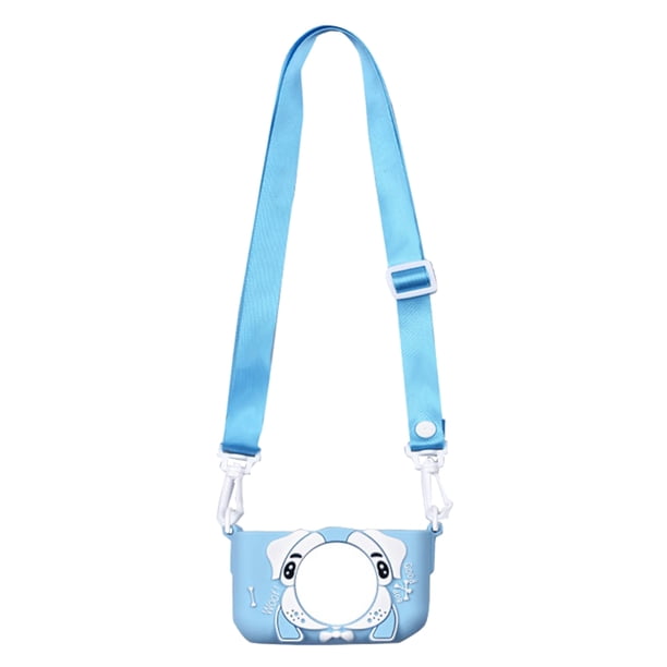 Funda Protectora para Cámara para Carcasa Silicona Ajustable para Cámaras A3 (perro Azul)