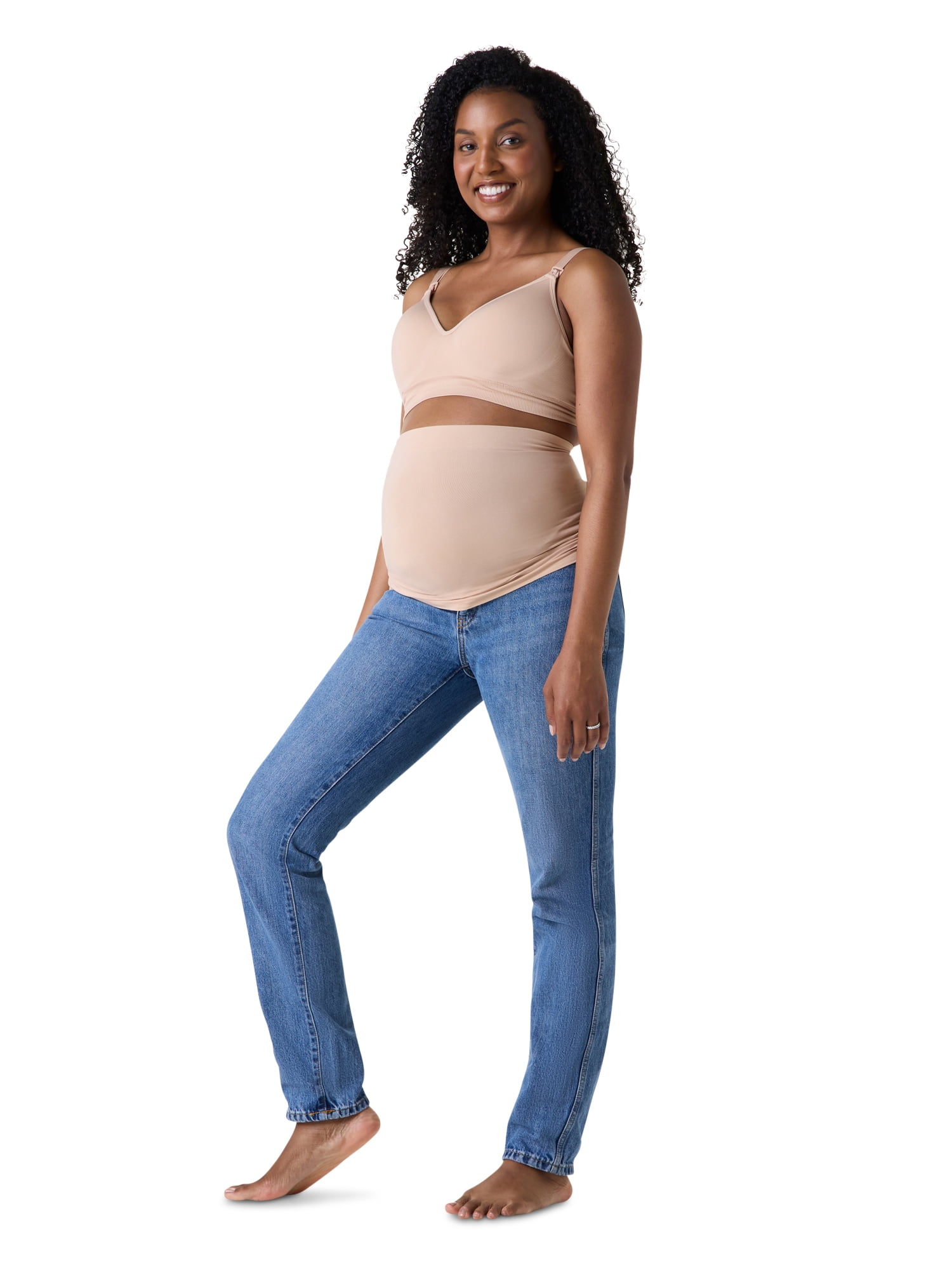 Ingrid & Isabel For Every Belly Women's Maternity Seamless Belly Band, Sizes S-XL