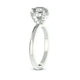 thumbnail image 3 of IGI Certified 3 Carat Oval Shape Lab Grown Diamond Engagement Ring | 14K White Gold |Lyla Hidden Accents SolitaireLab Diamond Ring | FG-VS1-VS2 Quality Friendly Diamonds, 3 of 6