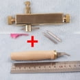 thumbnail image 2 of Siemonic Violin Purfling Knife Violin Body Inlay Cutter + Violin Making Tools Clear Slot, 2 of 9