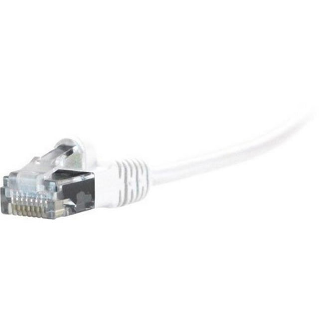 Comprehensive Cable MCAT6-7PROWHT 7 ft. Category 6 for Network Device 1 x RJ-45 Male Network Gold Plated Contact, Comprehensive MicroFlex Pro AV & IT CAT6 Snagless Patch Cable, White