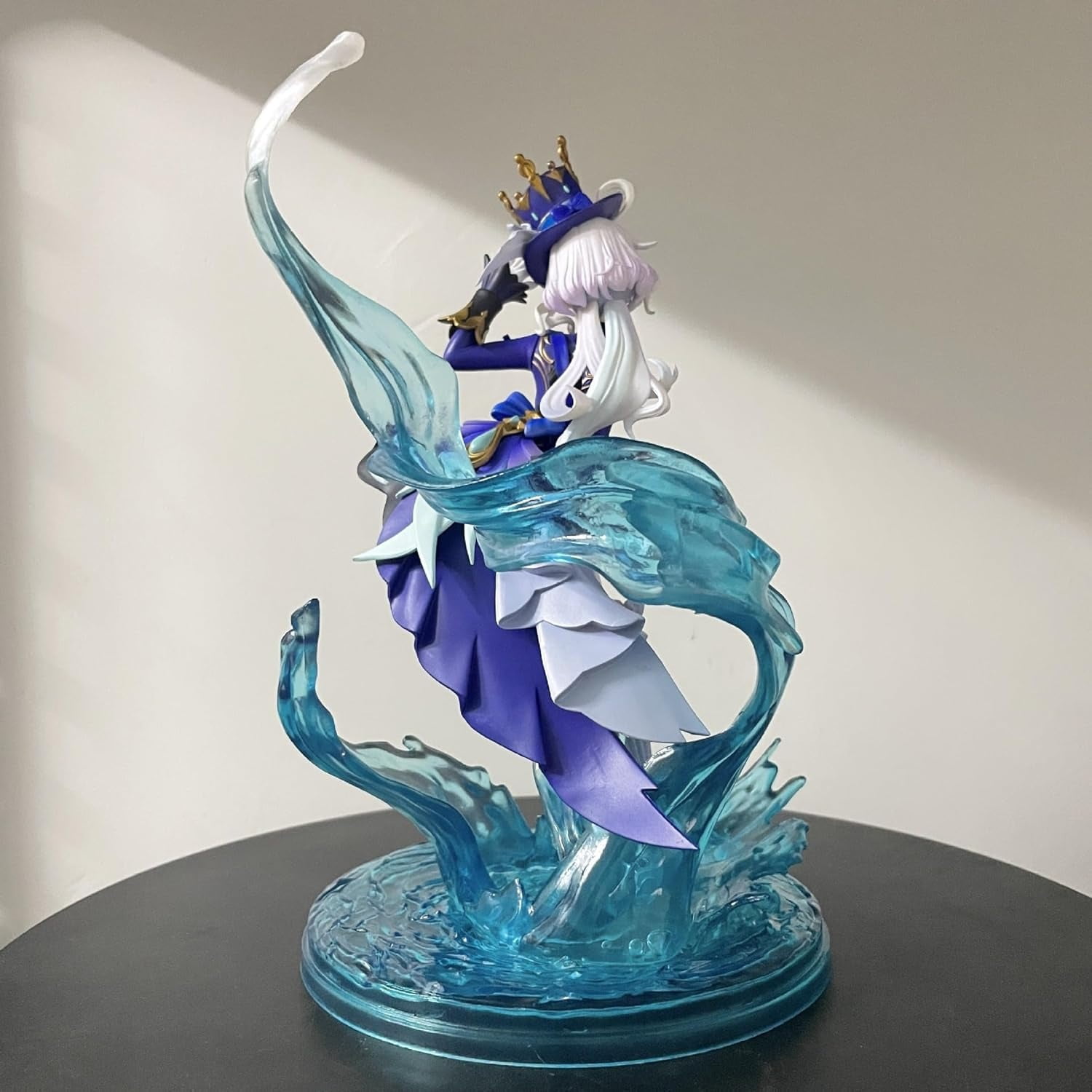 New Furina Figure, Water Control Furina Action Figures 24cm/9.4inch PVC Characters Collectible Decorations Handicrafts Souvenirs for Anime Fans Gifts