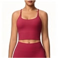 thumbnail image 2 of OVAFBAU Sports Bras for Women High Support Yoga Sports Bra Sleeveless Fitness Tank Top Underwears, 2 of 5