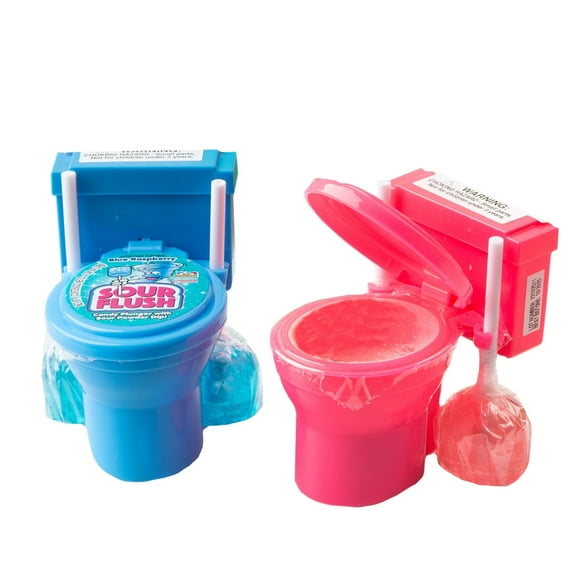 Kidsmania Sour Flush Lollipop and Powder Candy Toilets – Fun & Unique Treats