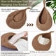 thumbnail image 5 of Cesta colgante de yute estilo bohemio, soporte para macetas de pared para una decoración y almacenamiento versátiles, organizador de cocina decorativo tejido a mano y contenedor de verduras (estilo, 5 of 5