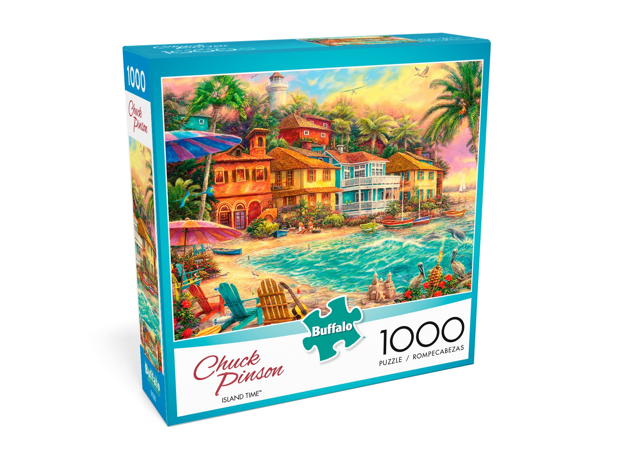 Buffalo Games 1000-Piece Chuck Pinson Collection Island Time Jigsaw Puzzle
