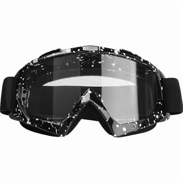 wonima02 Dirt Bike Goggles Motorcycle Gear ATV Riding Motocross Dirtbike 4-Wheeler Accessories Ski Fit Over The Glasses UV400 Protection Dust Shatterproof for Men Women