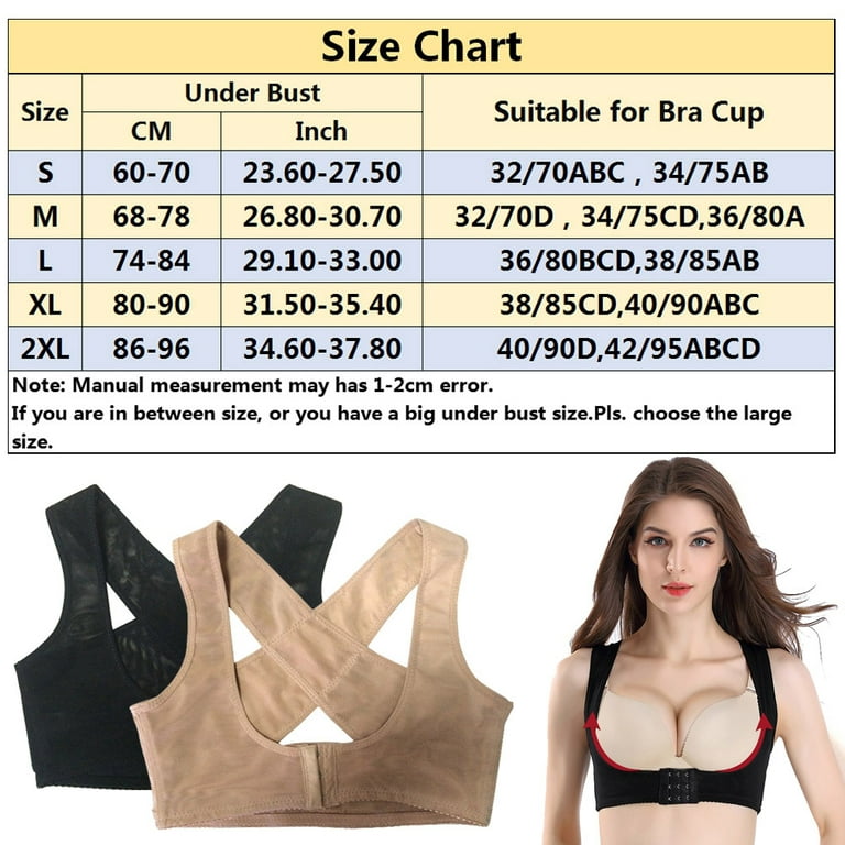 Size From 32/70 To 38/85 AB Sagging Correction Bra Adjustment Bra Small  Chest Gathered Bra for Women - AliExpress